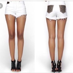 White Nicki Minaj Shorts